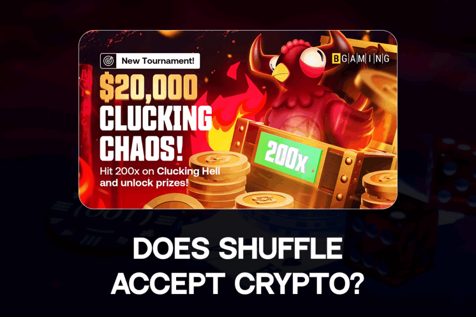 Does Shuffle accept crypto?